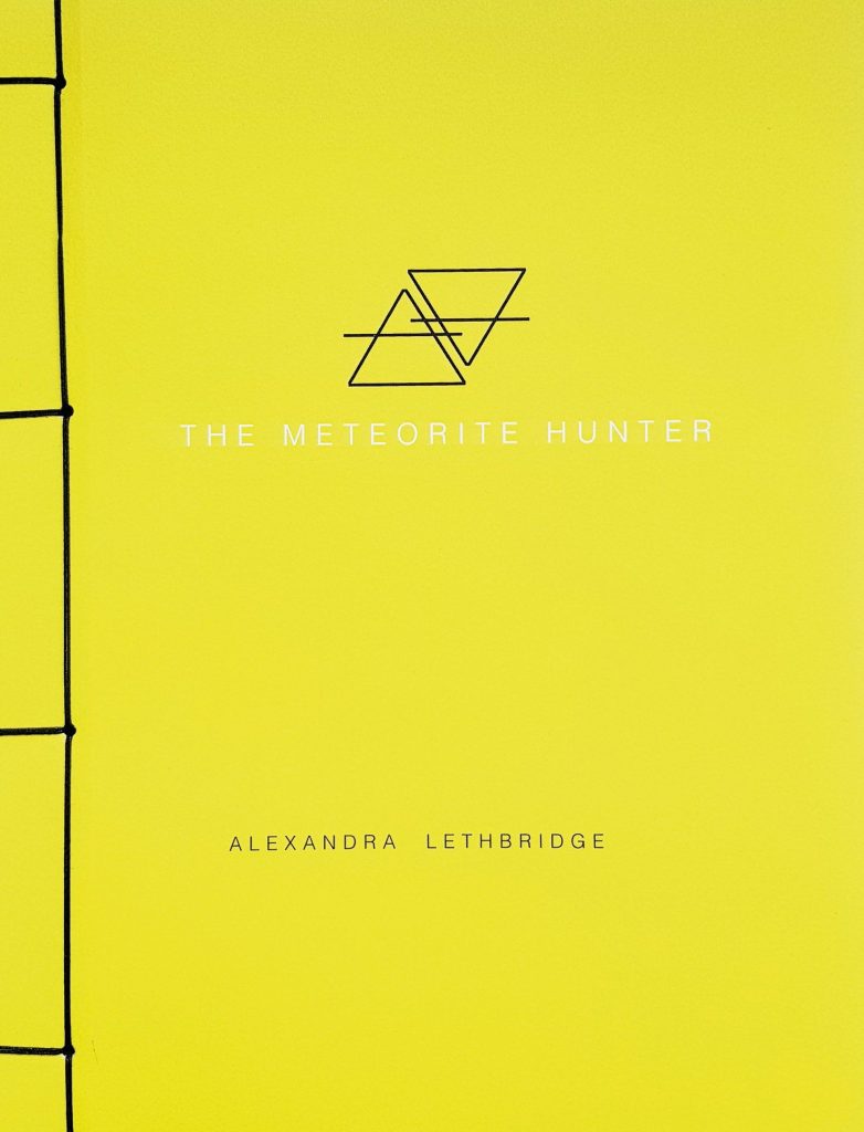 The Meteorite Hunter, Alexandra Lethbridge