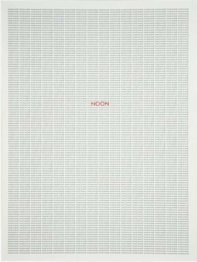 Noon, Marianne Mueller