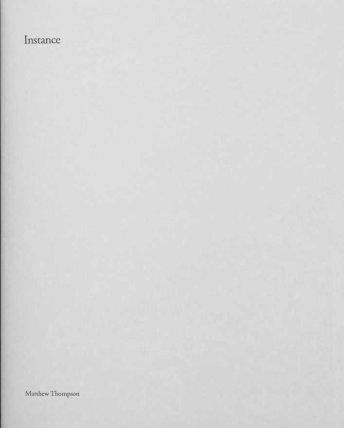 Instance, Matthew Thompson