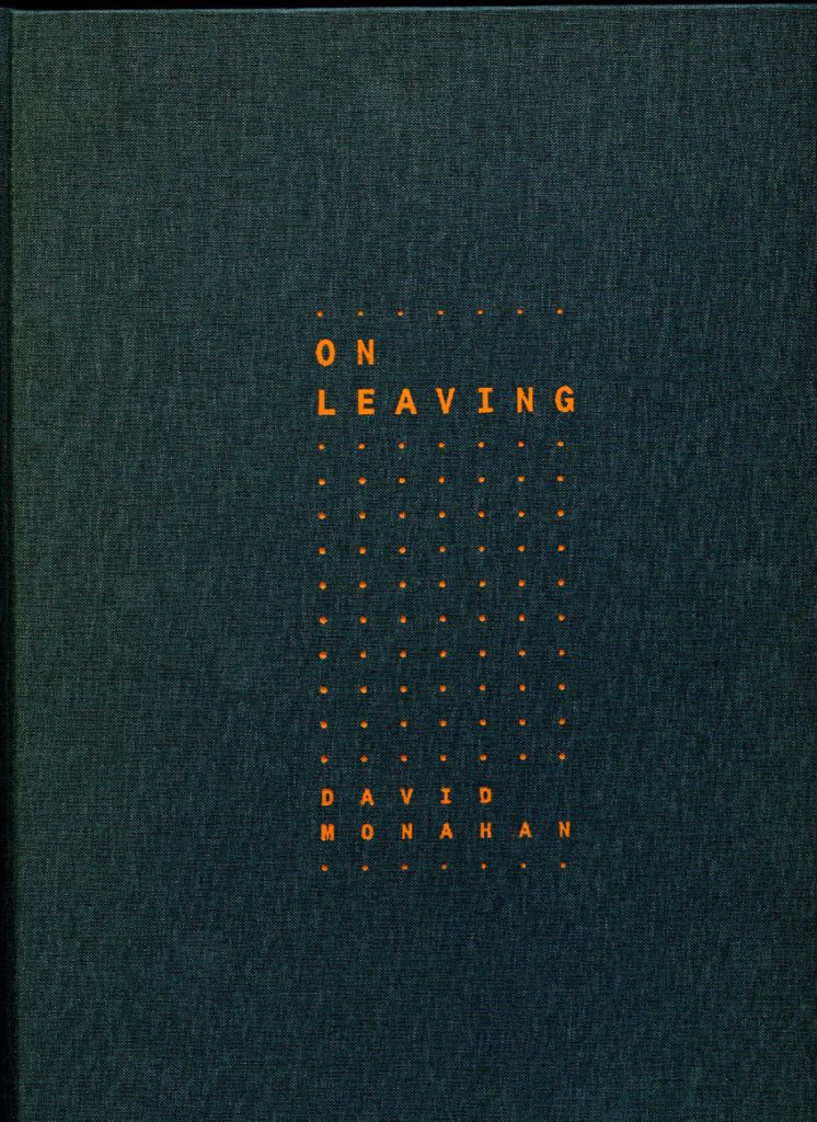 On leaving, David Monahan