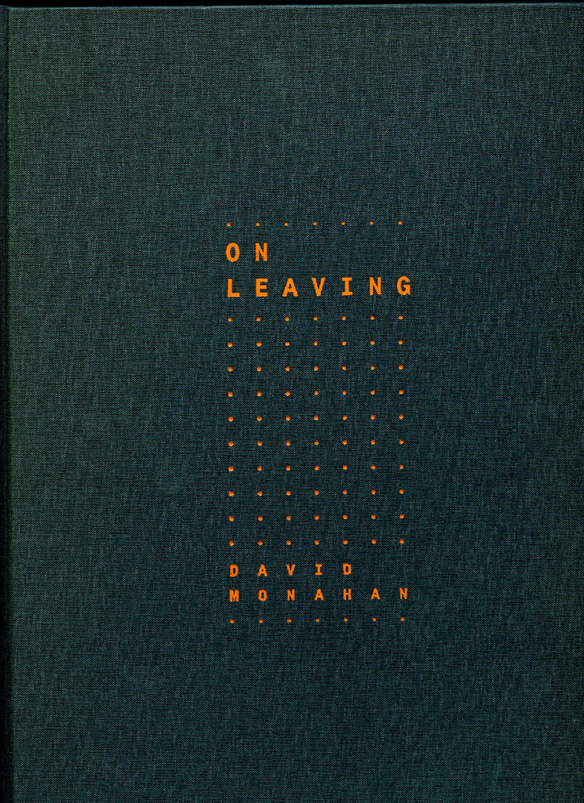 On leaving, David Monahan