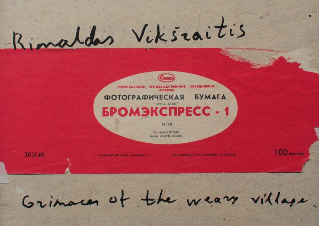 Grimaces of the Weary Village, Rimaldas Vikšraitis