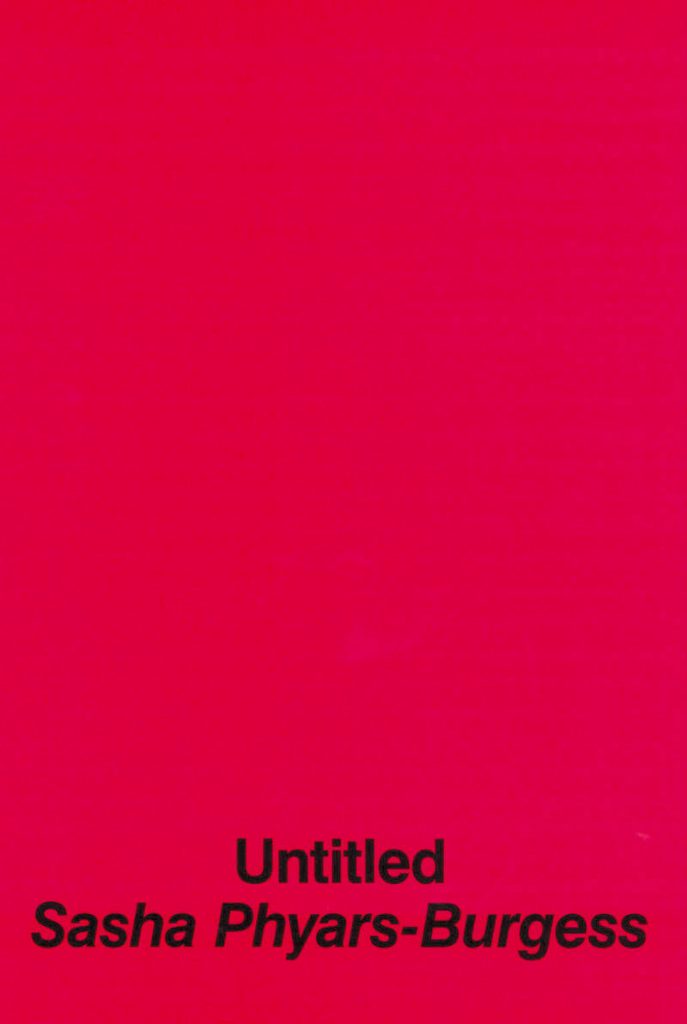 Untitled, Sasha Phyars-Burgess