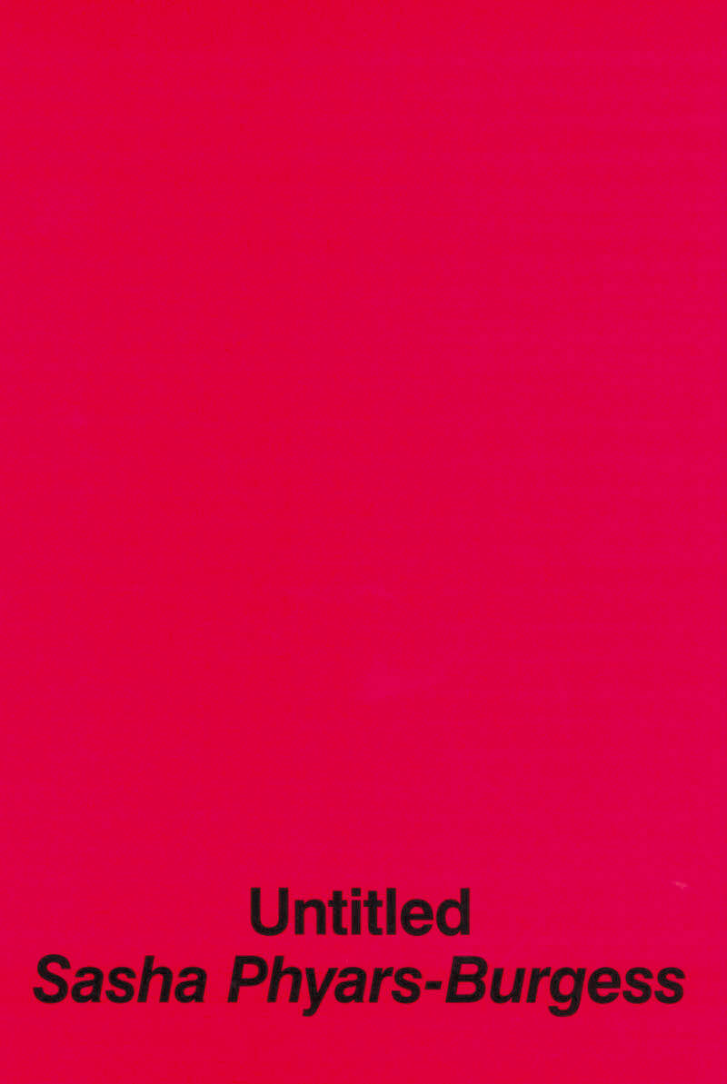 Untitled, Sasha Phyars-Burgess
