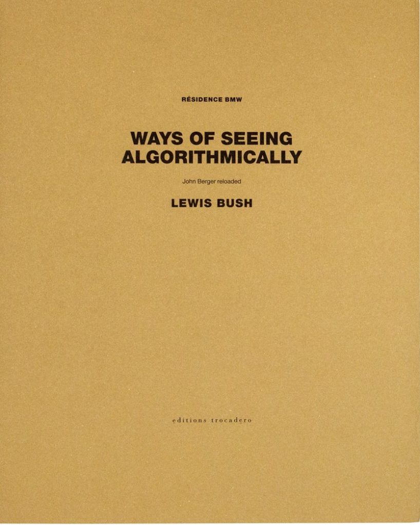 Ways of Seeing Algorithmically