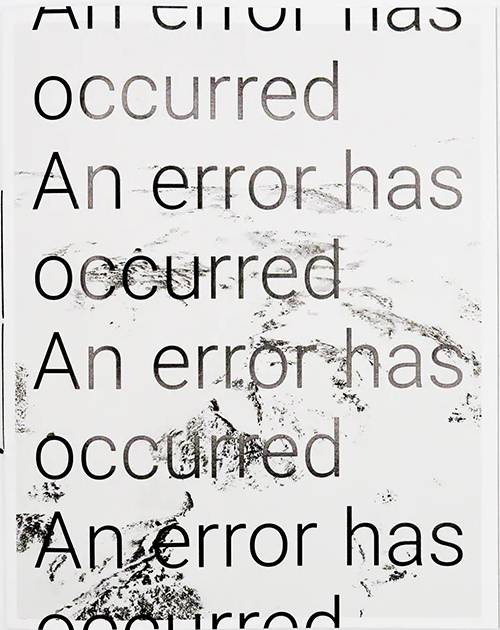 An error has occurred, Ronan Hutchinson