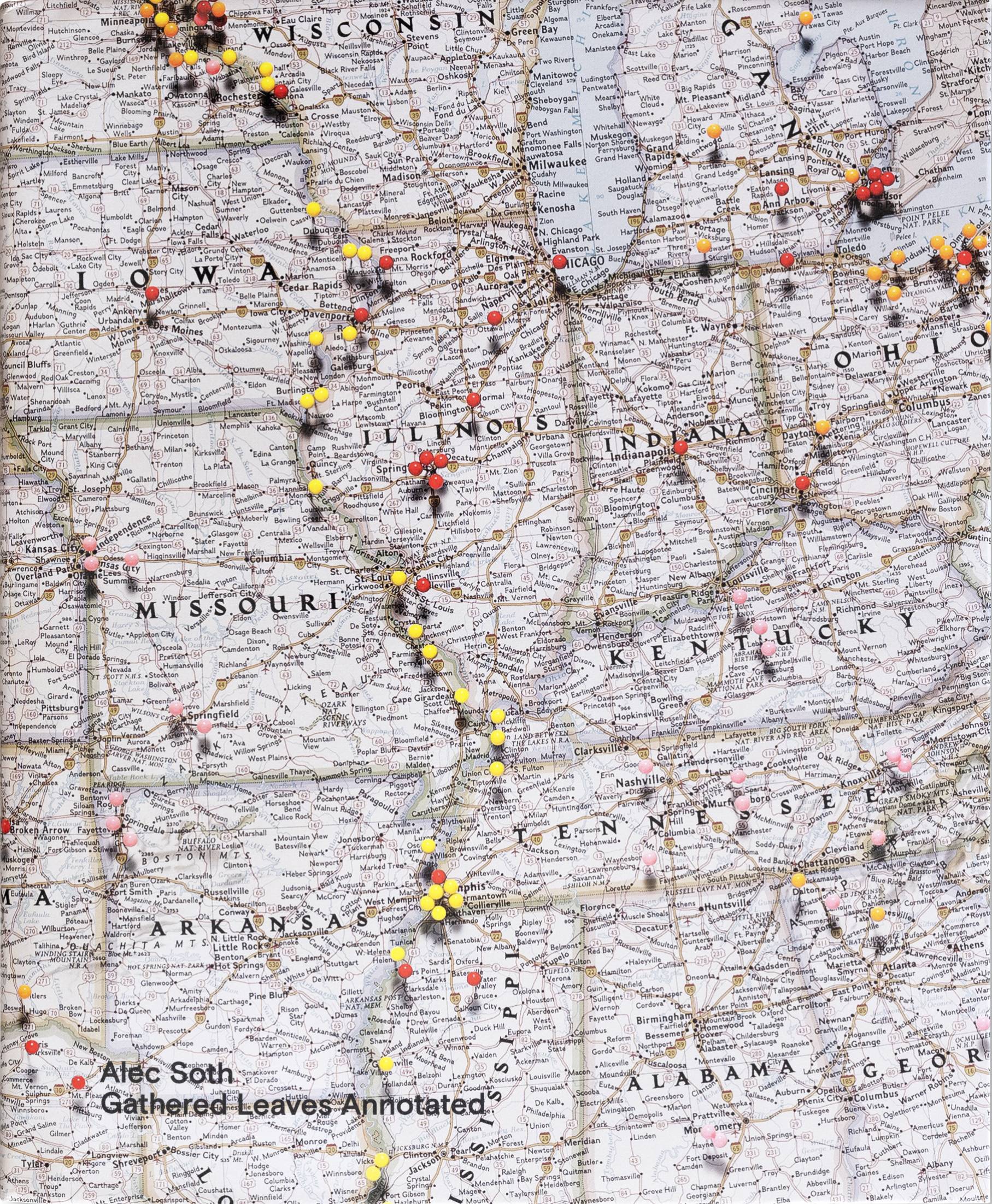 Gathered Leaves Annotated Alec Soth