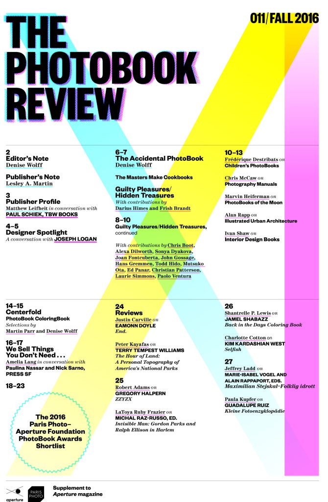 The PhotoBook Review Issue 011