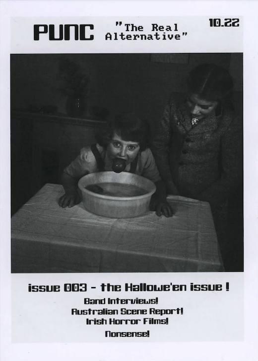 Issue 003: The Hallowe'en Issue PUNC Zine