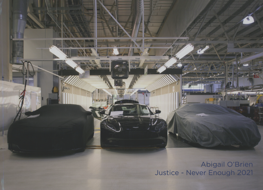 Justice - Never Enough, Abigail O'Brien