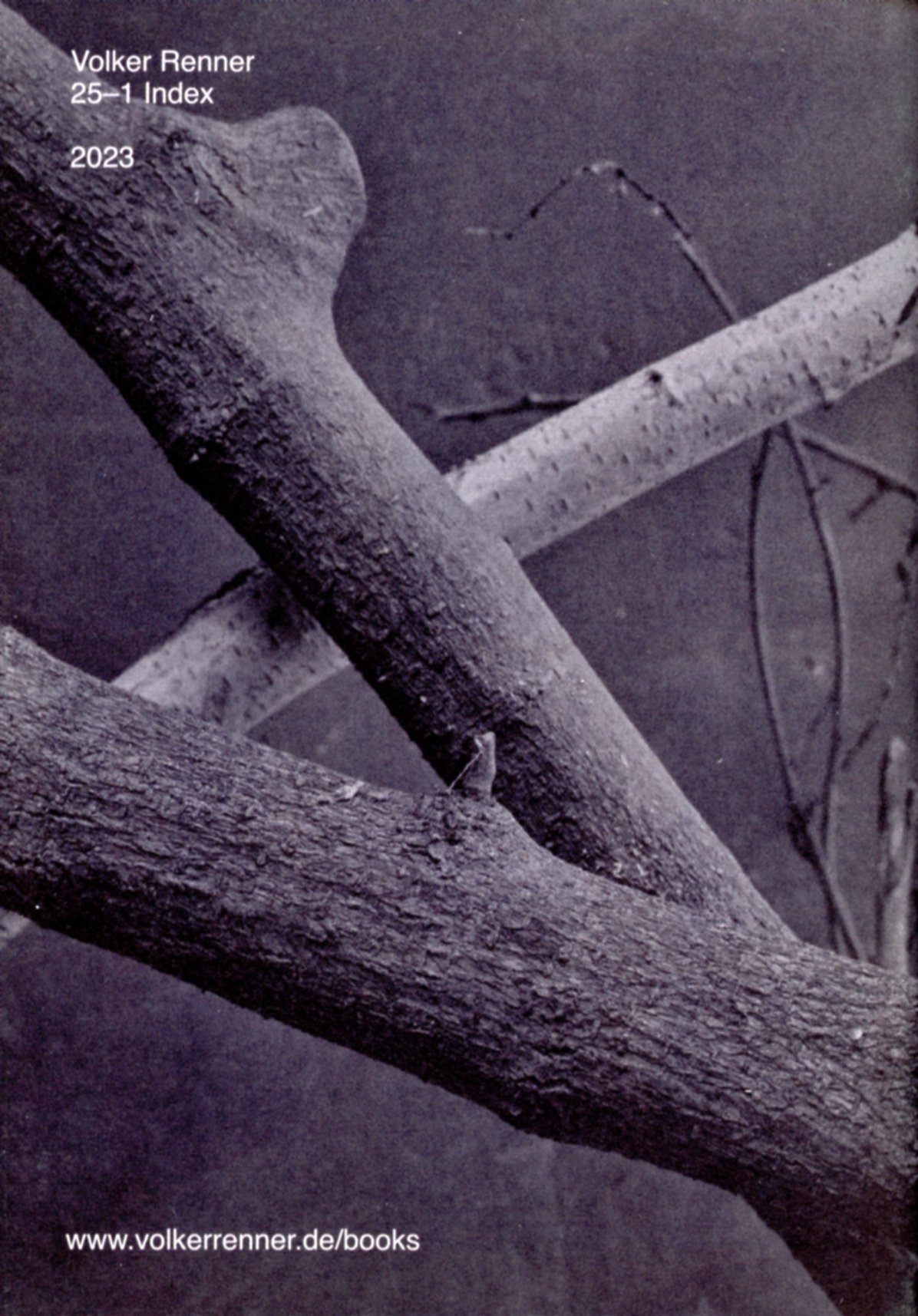 25-1 Index, Volker Renner