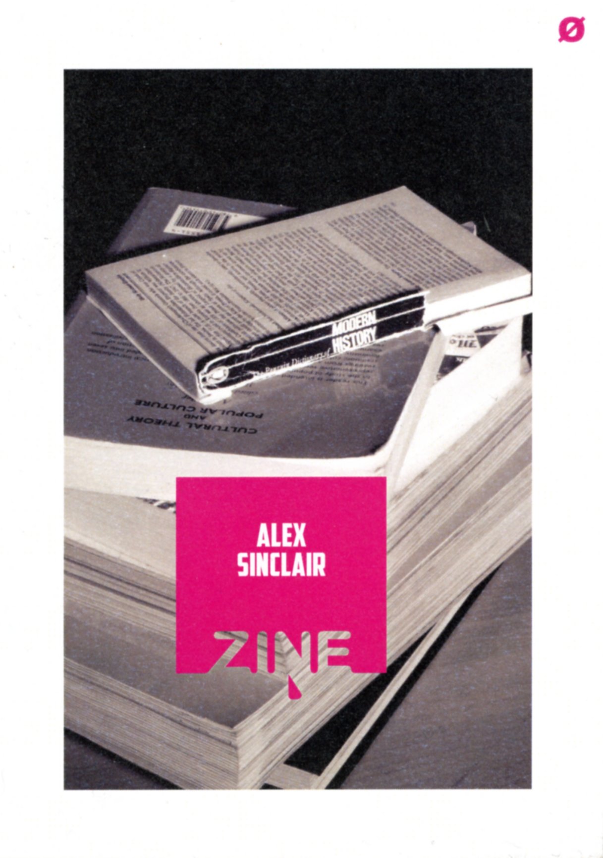Zine Ø: Alex Sinclair
