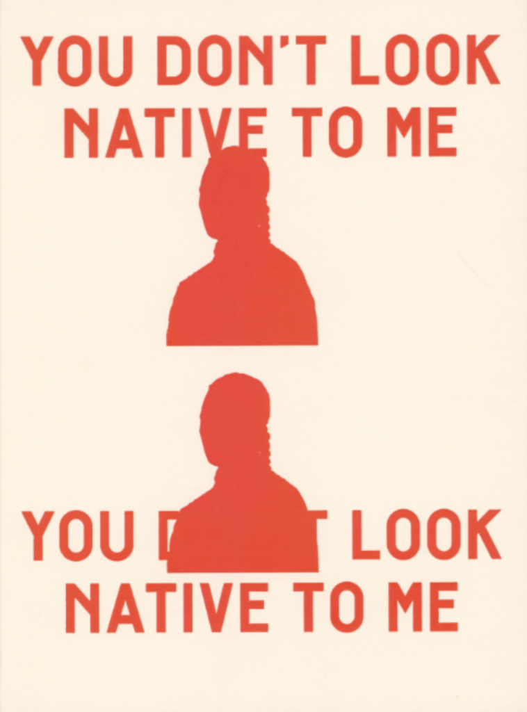 You Don't Look Native to Me, Maria Sturm